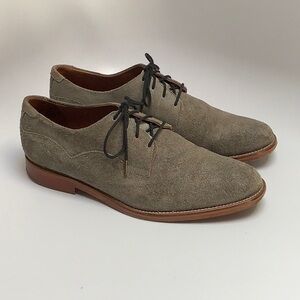 J. Shoes Men’s Suede Derby Dress Casual Office Shoes Size 9